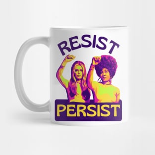 Gloria Steinem and Angela Davis Portrait Mug